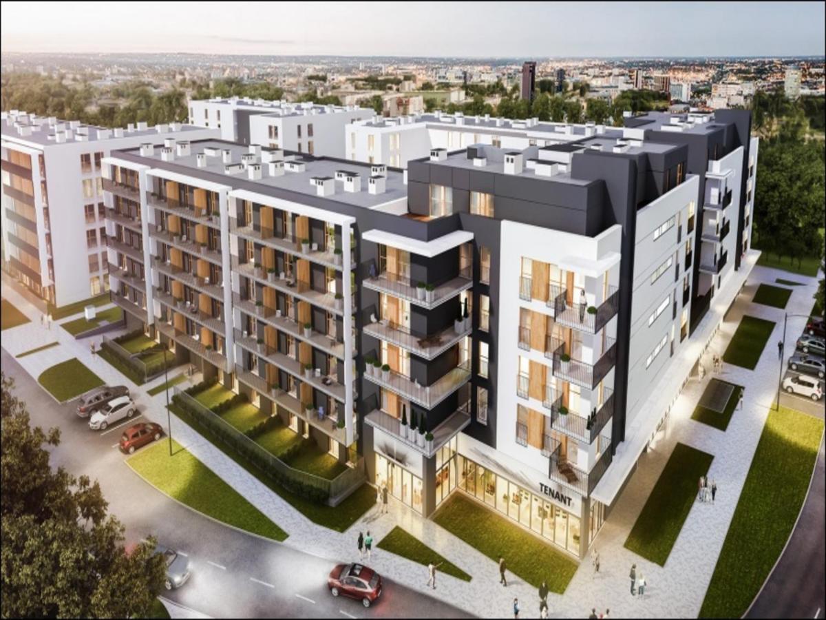 Okecie Airport Studio Bakalarska 2 P&O Serviced Apartments Варшава Экстерьер фото